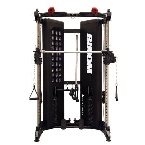 Binom Steel Force B16 Multigimnasio Plegable, Doble Polea, Multipower, Remo y Accesorios
